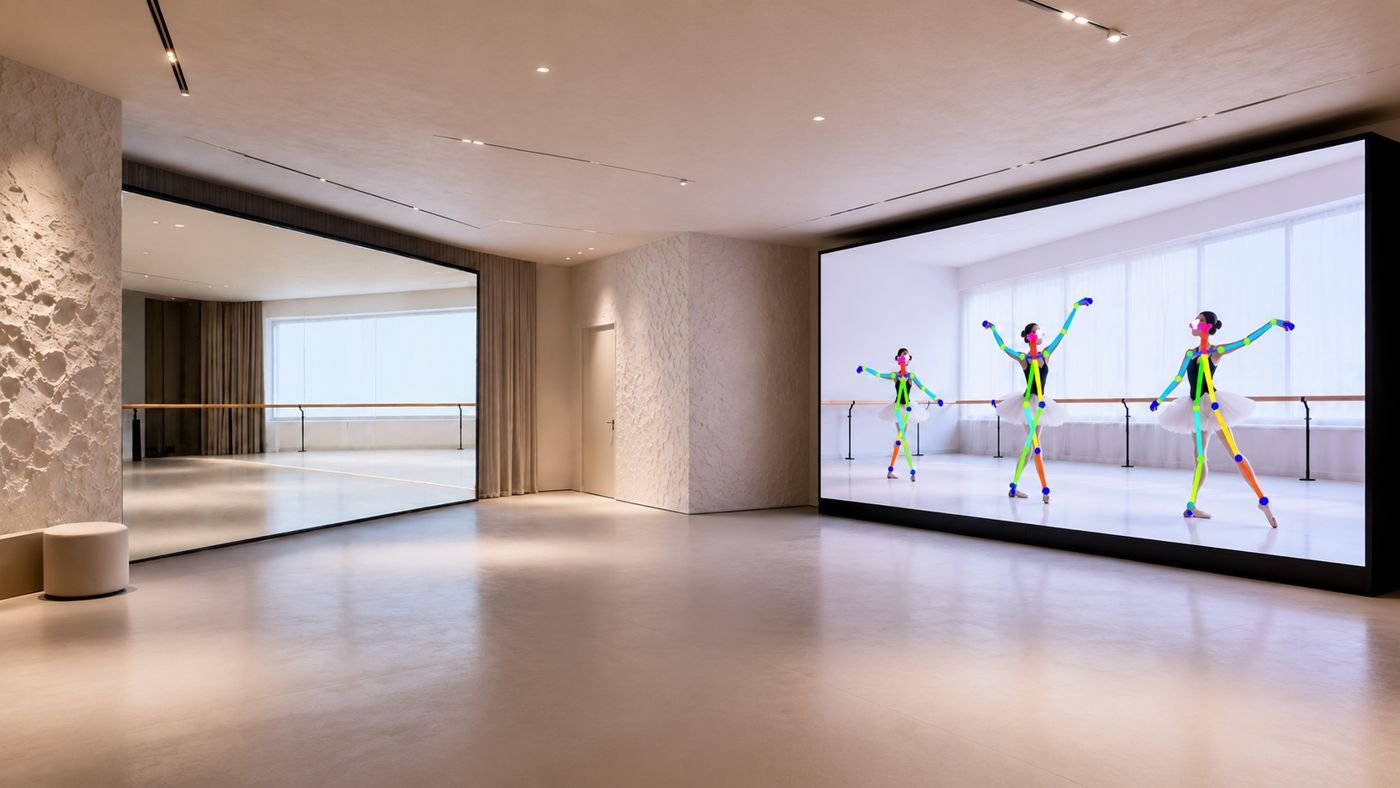 Studio with motion analysis